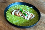 CHICKEN PESTO RISOTTO